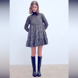 Zara Animal Print Dress
